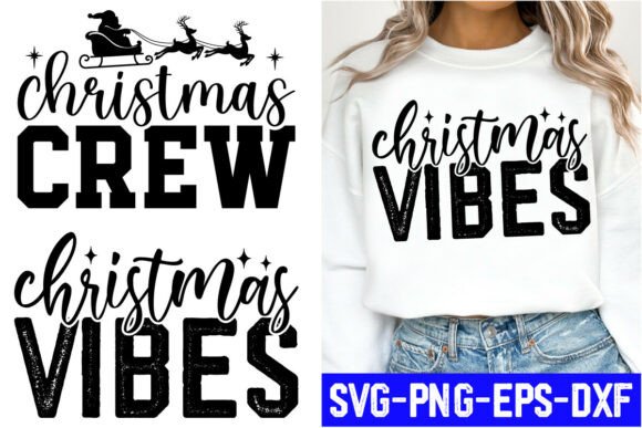 Christmas Vibes T-Shirt Design Bundle Review