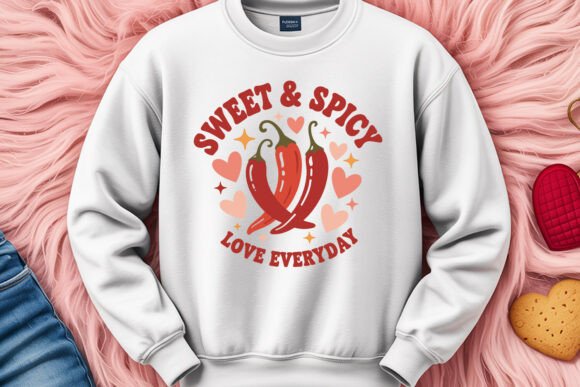 Sweet Spicy Love Valentine SVG for Crafts and Graphics